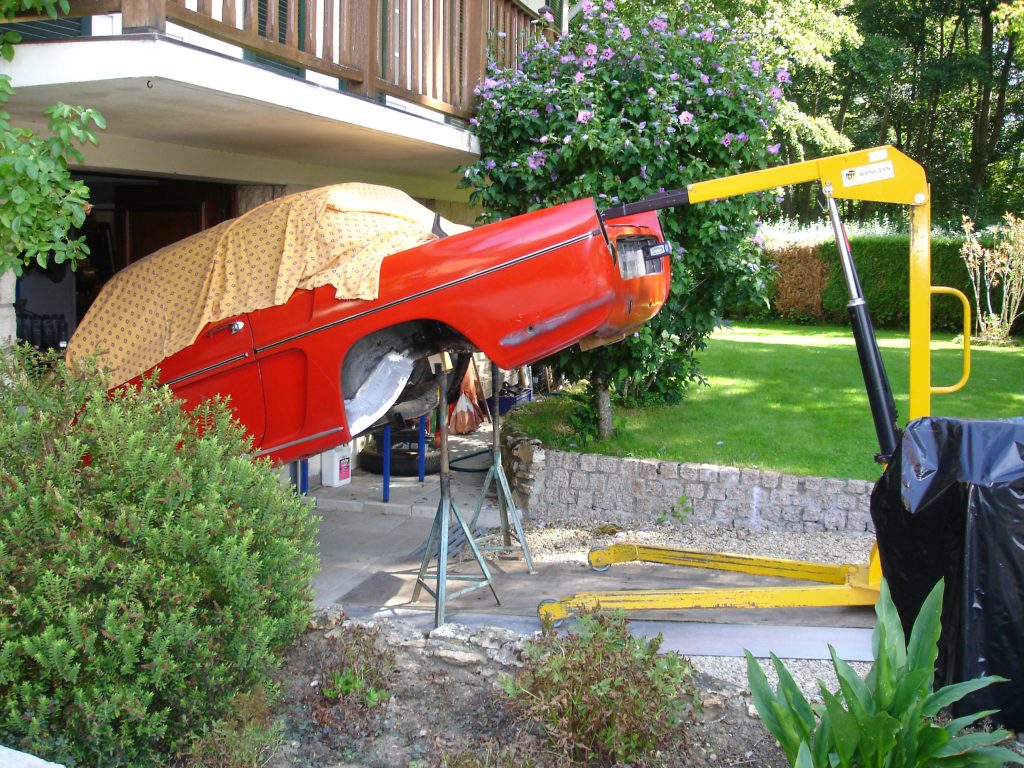 Restauration Renault Caravelle 1963