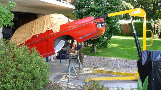 Restauration Renault Caravelle 1963