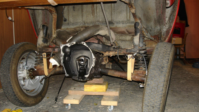 Restauration Renault Caravelle 1963